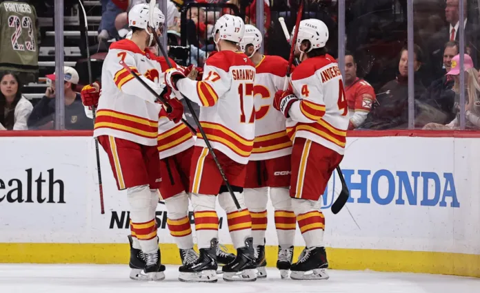 Полезная Шаранговича помогла «Калгари» обыграть «Флориду»