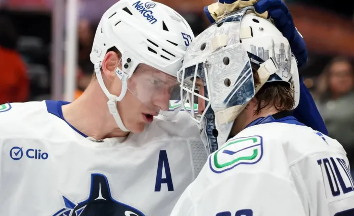 Толопило отразил 21 бросок, но «Ванкувер» не удержали преимущество в матче с «Сан-Хосе»