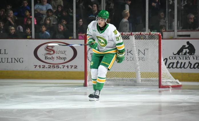 USHL. Арсений Марченко и Даниил Бутин провели очередные матчи — статистика белорусов 29 ноября