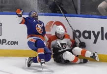 Голевая передача стала последним действием форварда «Айлендерс» перед серьёзной травмой колена