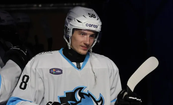 Молодой форвард минского «Динамо» забросил первую шайбу в КХЛ