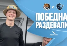 Видео: Победная раздевалка минского «Динамо» после матча с «Амуром»: «За Шипу, за Сотика отработали как надо»