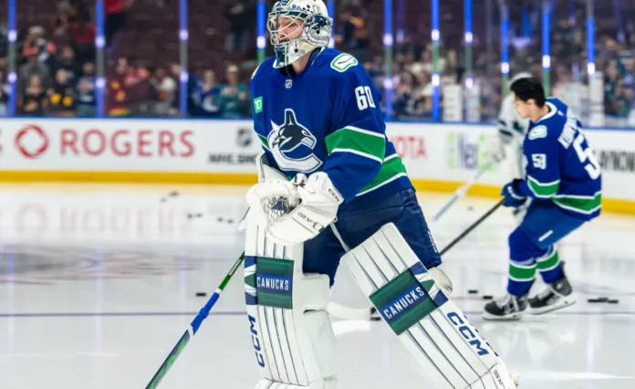 Белорусский вратарь «Ванкувера» отправлен в фарм-клуб