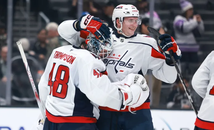 Протас продлил результативную серию и обновил личный рекорд, но его гол не спас «Вашингтон» в матче с «Анахаймом»