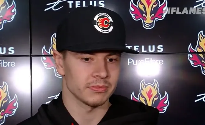 Егор Шарангович прокомментировал победу над «Баффало», где он набрал три очка