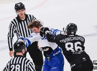 Силовой прием белорусского защитника Сивирчукова возглавил ТОП хитов МХЛ в ноябре