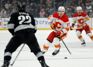 Шарангович провёл рекордное игровое время, «Калгари» обыграл «Лос-Анджелес» в овертайме