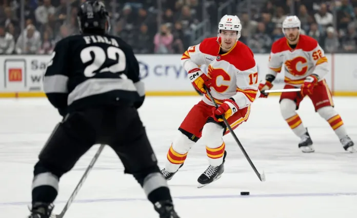 Шарангович провёл рекордное игровое время, «Калгари» обыграл «Лос-Анджелес» в овертайме