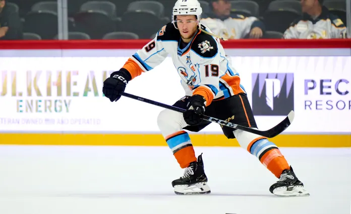 АХЛ. Егор Сидоров остался без очков, а его «Сан-Диего» повторно уступил «Хендерсону»