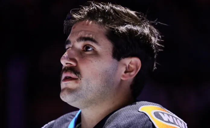 Сэм Энас стал третьим бомбардиром в истории минского «Динамо» в КХЛ