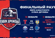 Изменено время начала матчей финального раунда Евро-Азиатского Кубка Дружбы
