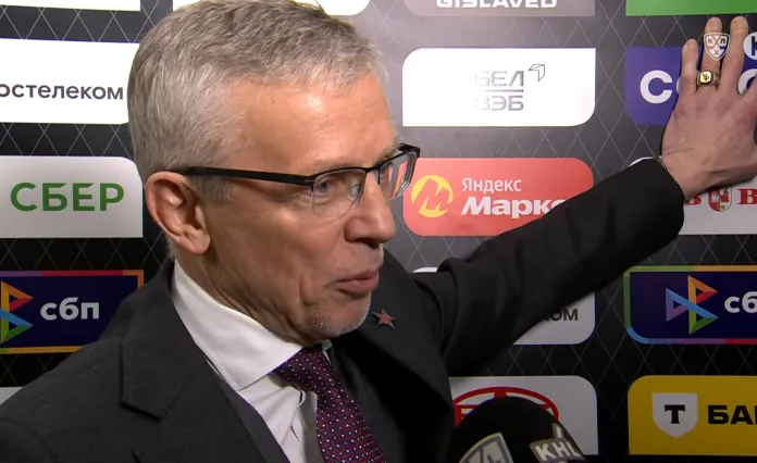 Игорь Ларионов объяснил победу СКА в Минске и оценил силовой эпизод с Пинчуком