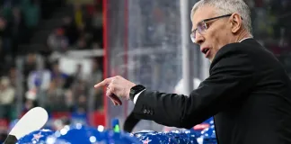 Игорь Ларионов — о победе над минским «Динамо», поддержке трибун «Минск-Арены» и тысячном матче Квартальнова