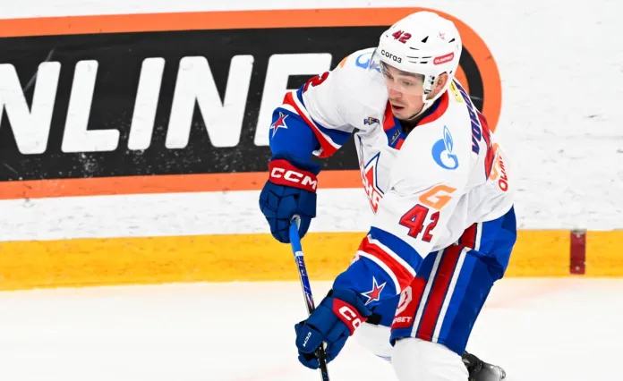 Михаил Воробьёв — о победе СКА в Минске, дубле и ключевом отрезке в меньшинстве