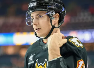 У Егора Шаранговича отобрали голевой пас в овертайме матча с «Бостоном»