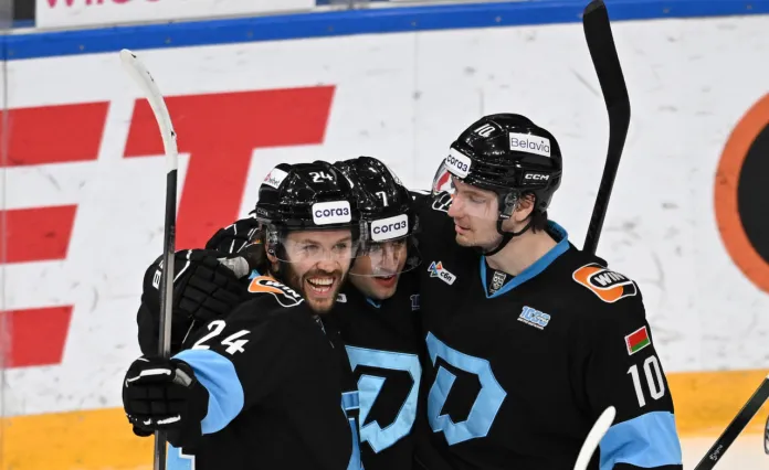 Минское «Динамо» стало одним из лидеров КХЛ по количеству очков за 2025 год