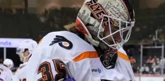 АХЛ. Алексей Колосов «засушил» Илью Протаса, два очка Данилы Климовича, гол Андрея Лошко – статистика белорусов 1 января