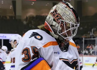 АХЛ. Алексей Колосов «засушил» Илью Протаса, два очка Данилы Климовича, гол Андрея Лошко – статистика белорусов 1 января