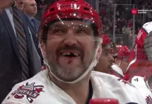 Фото: Александру Овечкину выбили еще один зуб в матче против «Чикаго» Левшунова