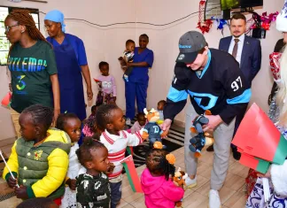 Минское «Динамо» отметилось благотворительной акцией в Кении