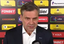 «Мы не думаем об этом»: Дмитрий Квартальнов — о статистике Шипачёва и решениях по составу