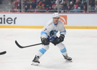 Форвард минского «Динамо» Сэм Энас вышел в лидеры гонки бомбардиров КХЛ