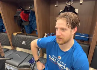 Илья Соловьёв — о первой шайбе в НХЛ: Это невероятно. Я горжусь той работой, которую проделал