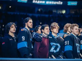 Лучший бомбардир КХЛ Сэм Энас остается в минском «Динамо» еще на два года