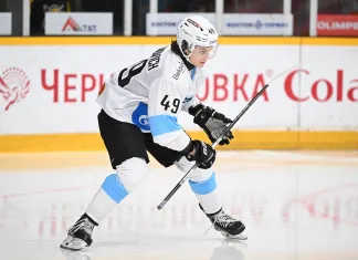 Молодой белорус Маманович не смог дебютировать В КХЛ в матче против «Северстали»