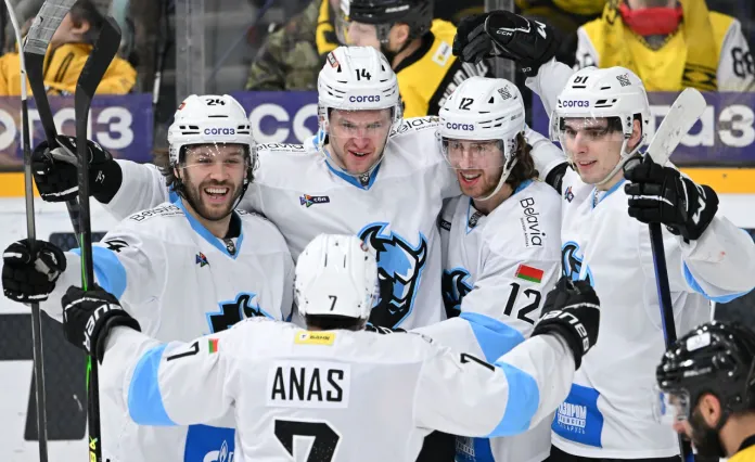 Минское «Динамо» сохранило третье место после поражения в Череповце — таблица КХЛ после 15 января