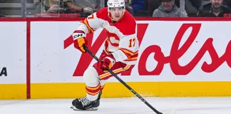 Два очка Егора Шаранговича помогли «Калгари» одолеть «Чикаго» Артёма Левшунова