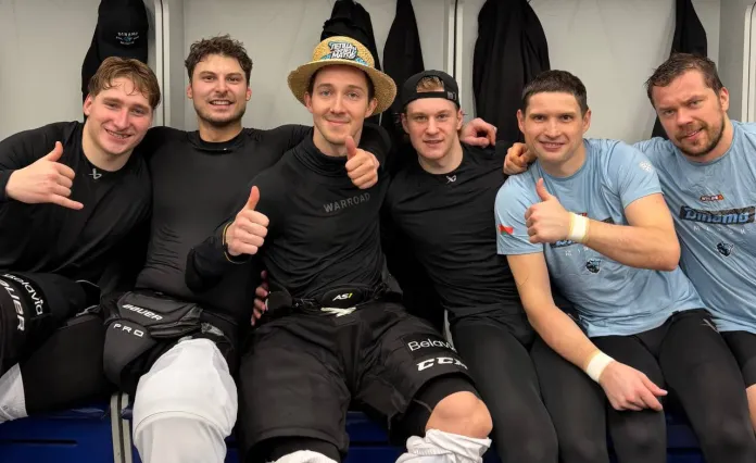 Видео: Победная раздевалка минского «Динамо» после победы над московскими одноклубниками