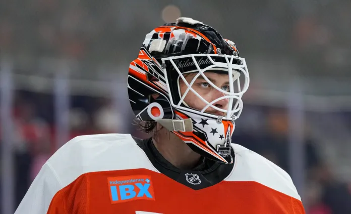 Алексей Колосов пропустил три шайбы с первых трёх бросков и был заменён в матче с «Рейнджерс»