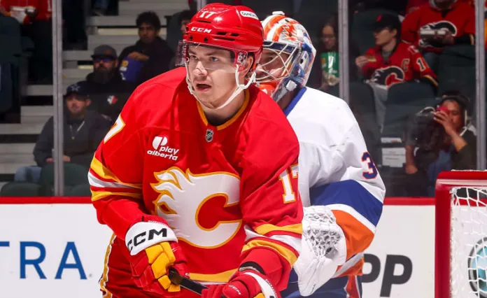 Наставник «Калгари» сравнил нынешнюю форму Шаранговича с его 30-голевым сезоном