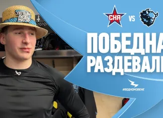 Видео: Победная раздевалка минского «Динамо» после трудовой победы над СКА