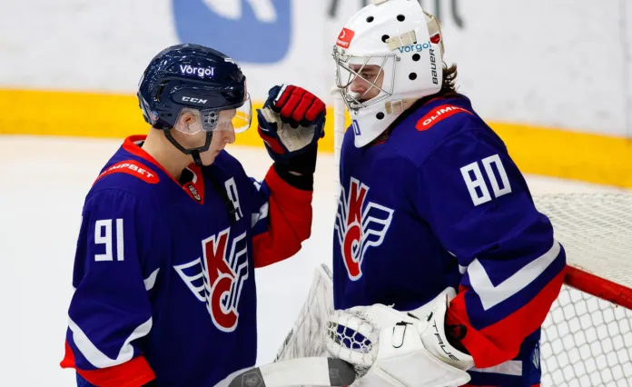 МХЛ. «Сухарь» Ходина, два очка Козловского, ассисты Василевского и Краглика – статистика белорусов 22 января