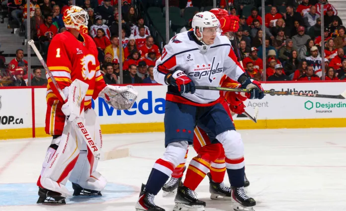 Алексей Протас принёс «Вашингтону» победу над «Калгари» Егора Шаранговича