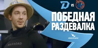 Видео: Победная раздевалка минского «Динамо» после матча с «Шанхайскими Драконами»