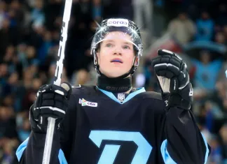 Егор Карабань — о дебюте в КХЛ: Стремился сохранять максимальную концентрацию