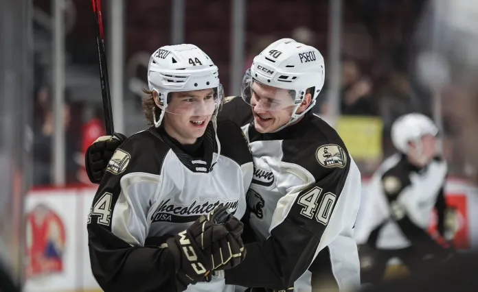 АХЛ. Два очка Ильи Протаса и гол Егора Сидорова – статистика белорусов 25 января