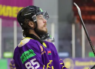 Константин Татаренко — о первой шайбе за «Могилев»: Не стал медлить и бросил