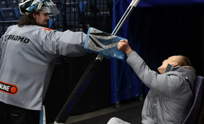 Минское «Динамо» провело открытую тренировку для людей с ограниченными возможностями