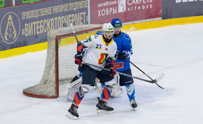 Дубль Максима Михайлова позволил «Витебску» переиграть «Лиду»