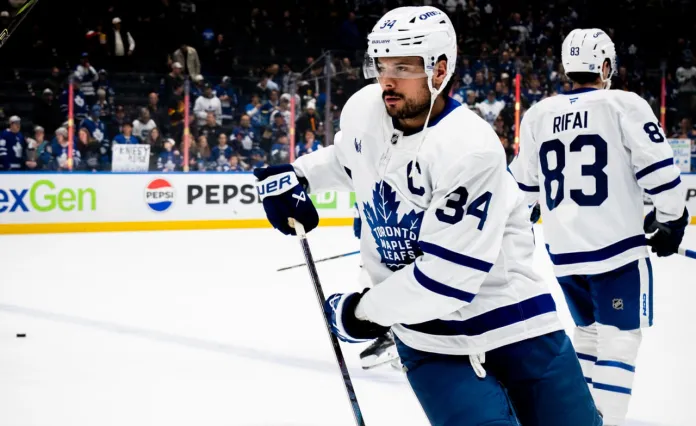 Капитан «Торонто» Остон Мэттьюс рассказал о буллитной серии против Никиты Толопило