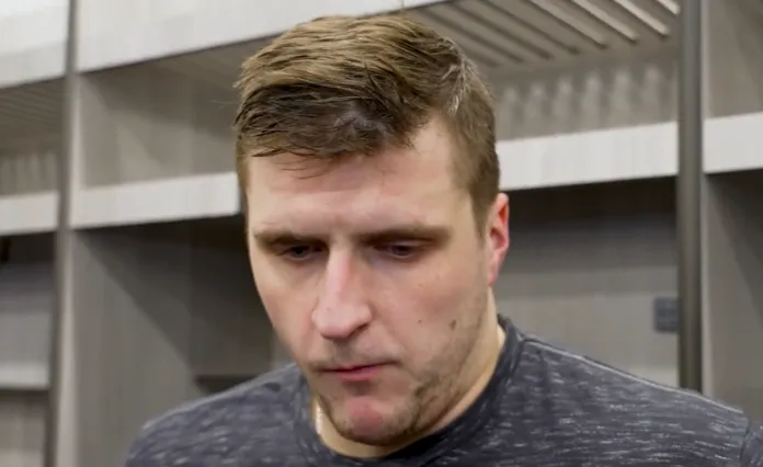 «Повезло». Алексей Протас — о своём голе в меньшинстве в ворота «Филадельфии»