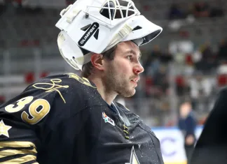 Два спасения белорусского вратаря «Адмирала» попали в ТОП-10 сэйвов 20-й недели КХЛ