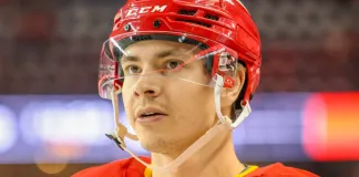 Егор Шарангович лишился нескольких зубов в игре с «Эдмонтоном»