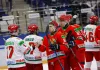 Молодежная сборная Беларуси разгромно обыграла юных соотечественников благодаря хет-трику Лахнова