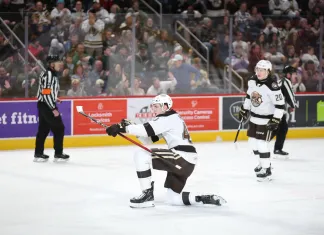АХЛ. Голевой пас Колячонка, звёзды матча Протас, Толопило и Климович, Колосов пропустил 4 гола – статистика белорусов 8 февраля