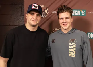 Илья Протас посвятил гол брату Алексею Протасу в матче АХЛ